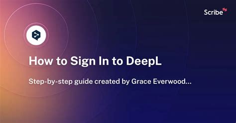 deepl sign in.